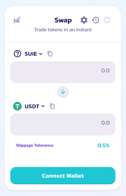 Buy SUIE crypto token
