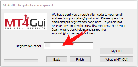 MT4GUI Registration
